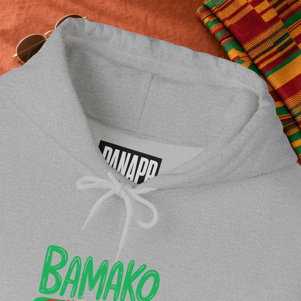 Bamako Graphic Hoodie — Stylish West African City Name Pullover