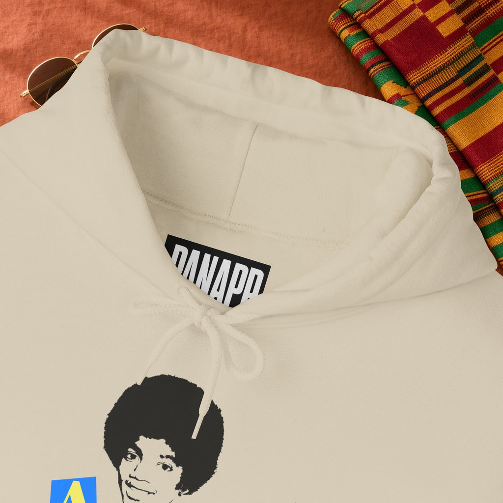 Retro Afro Baby Blocks Hoodie — Vintage Black Baby ABC Graphic Sweatshirt