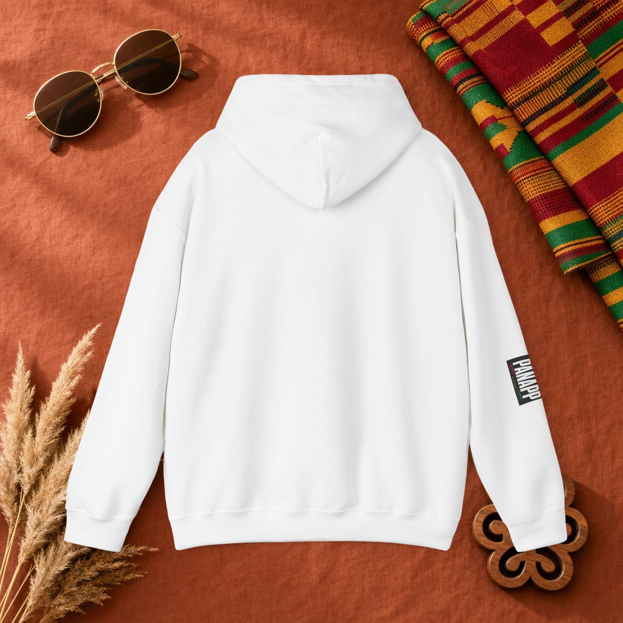 AES Flag Hoodie — Burkina Famos-Niger-Mali -West African Colors Pullover